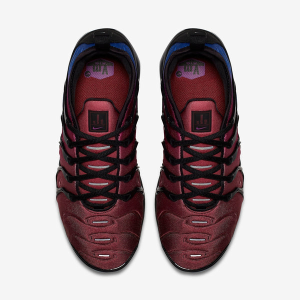 Nike Air VaporMax Plus Black Team Red Hyper Violet