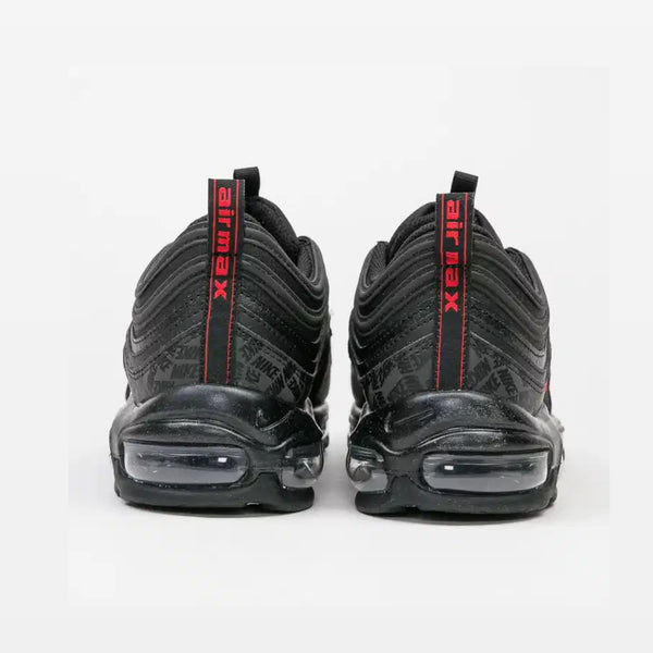 Nike Air Max 97 Black Red Reflective Logo