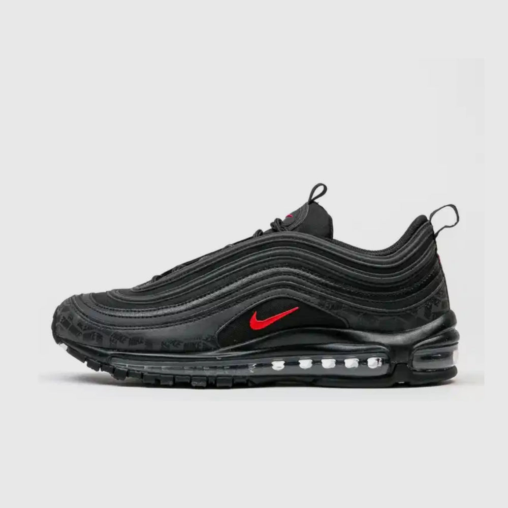 Nike Air Max 97 Black Red Reflective Logo